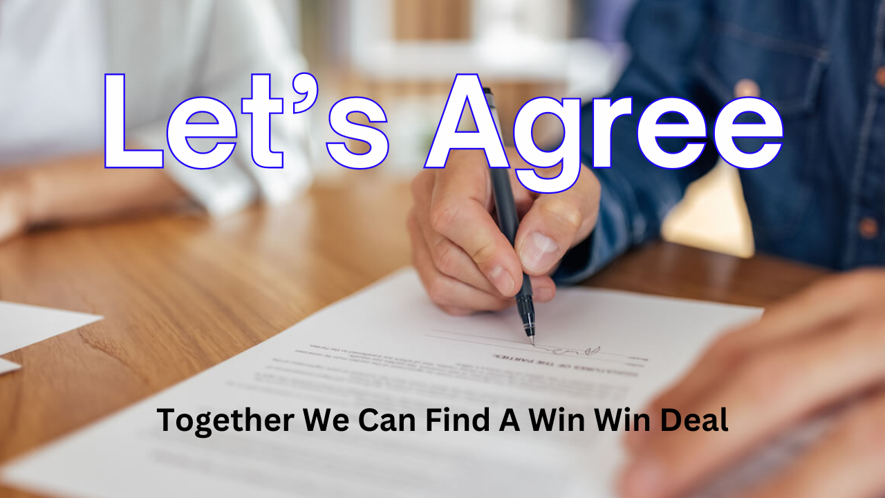 Step Three – We Agree